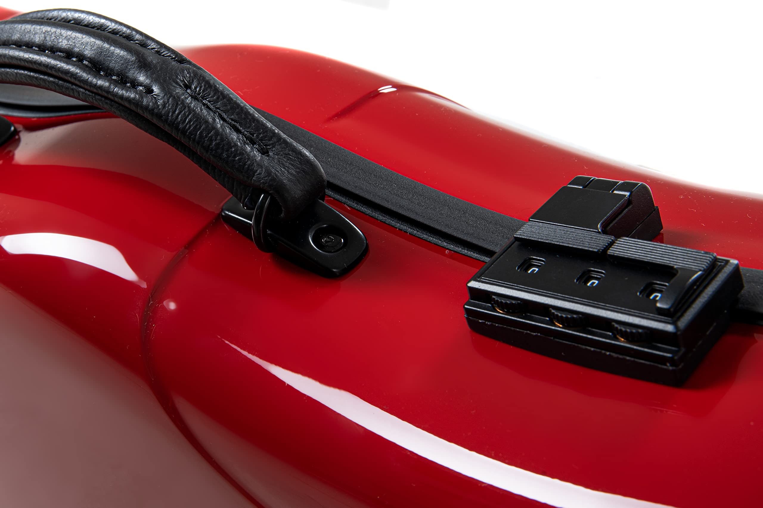 GEWA Custodia a forma di viola AIR 2.0 rosso lucido, Made in Germany
