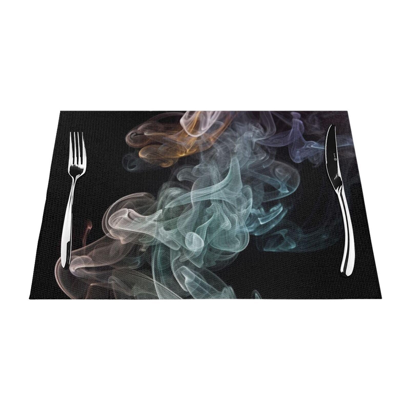 Sets de table pour cuisine et restaurant napperons repas de maison lot de 4