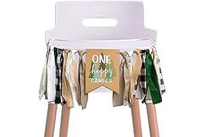 Happy Camper Birthday Decorations | Welcome to the Wild One Banner