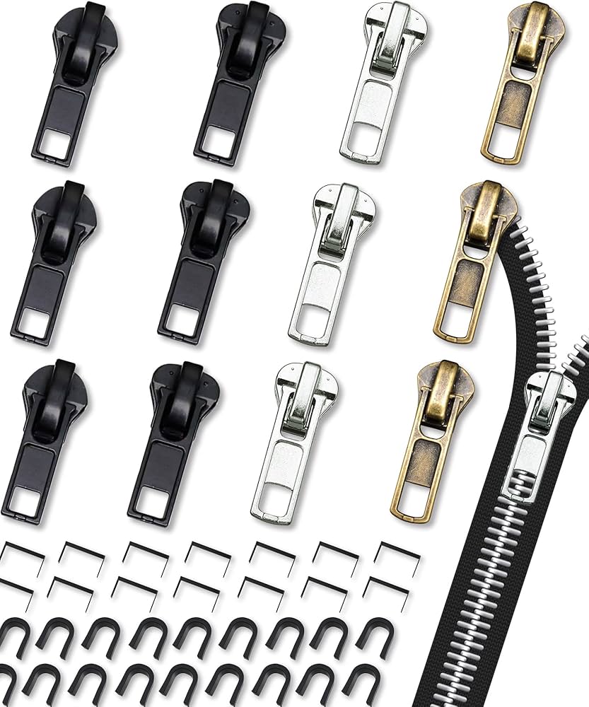 Amazon.com: Zipper Repair Kit (52 Pcs), Universal #5 Zipper