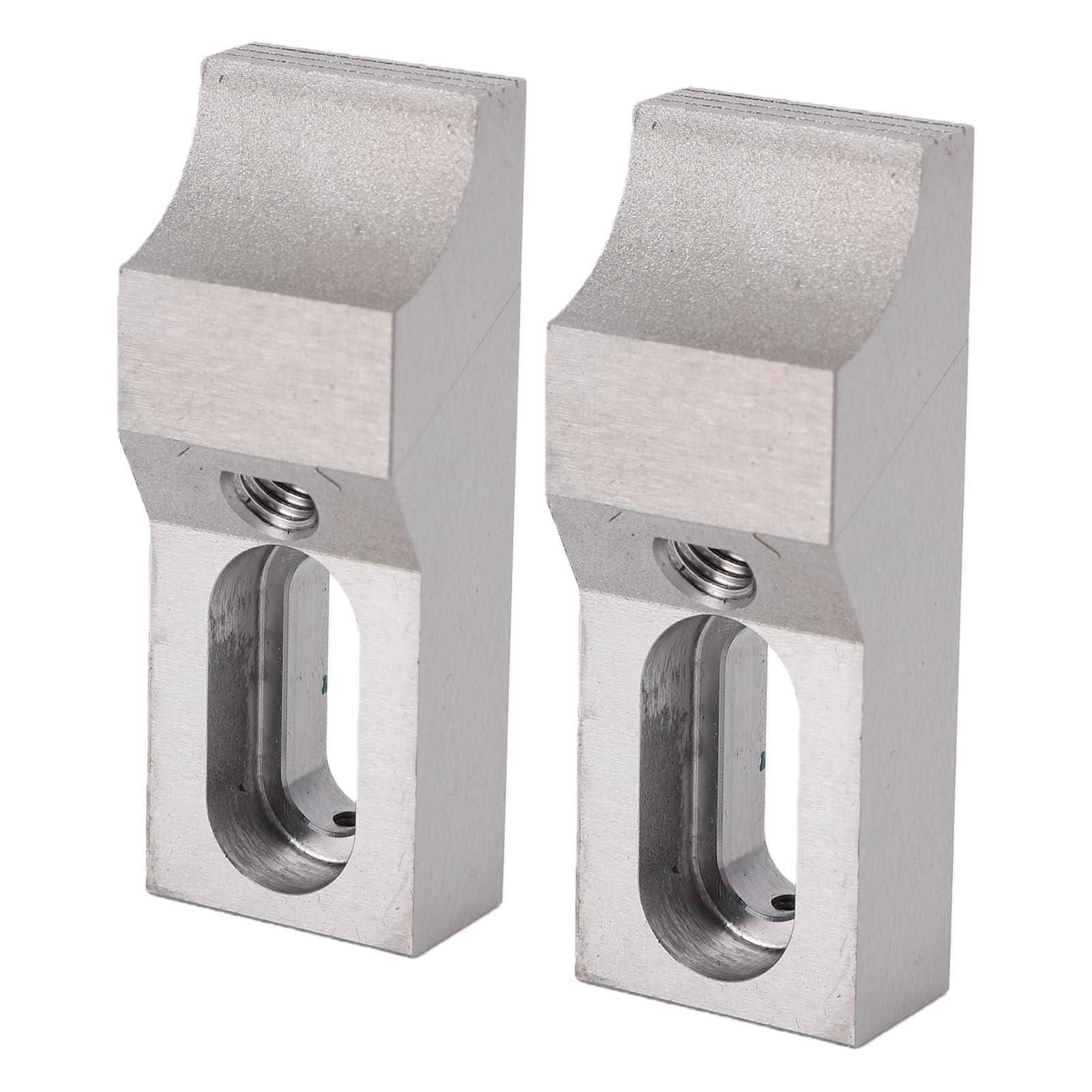 Ejoyous Mini Abrazadera de Tornillo de Banco S136H, Abrazadera Lateral de Acero para Molde, Tornillo de Banco de 68x25x20 Mm, de Sujeción CNC M8 Endurecida para Fresadora, Perforadora, Rectificadora