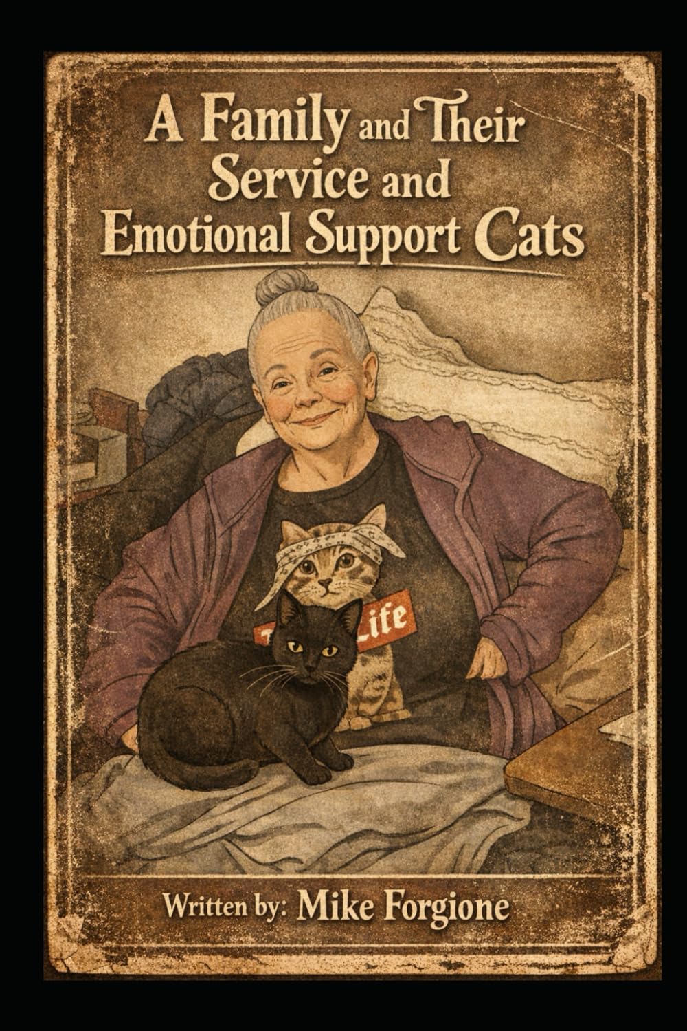 A Family and Their Service and Emotional Support Cats