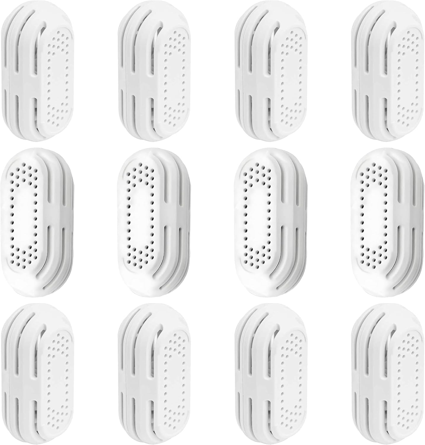 Unikstone Humidifier Water Softener Cleaning Demineralization Cartridge Compatible with All LEVOIT Top Fill Humidifiers, Calcium and Magnesium Ion Softening (12 Pack White)