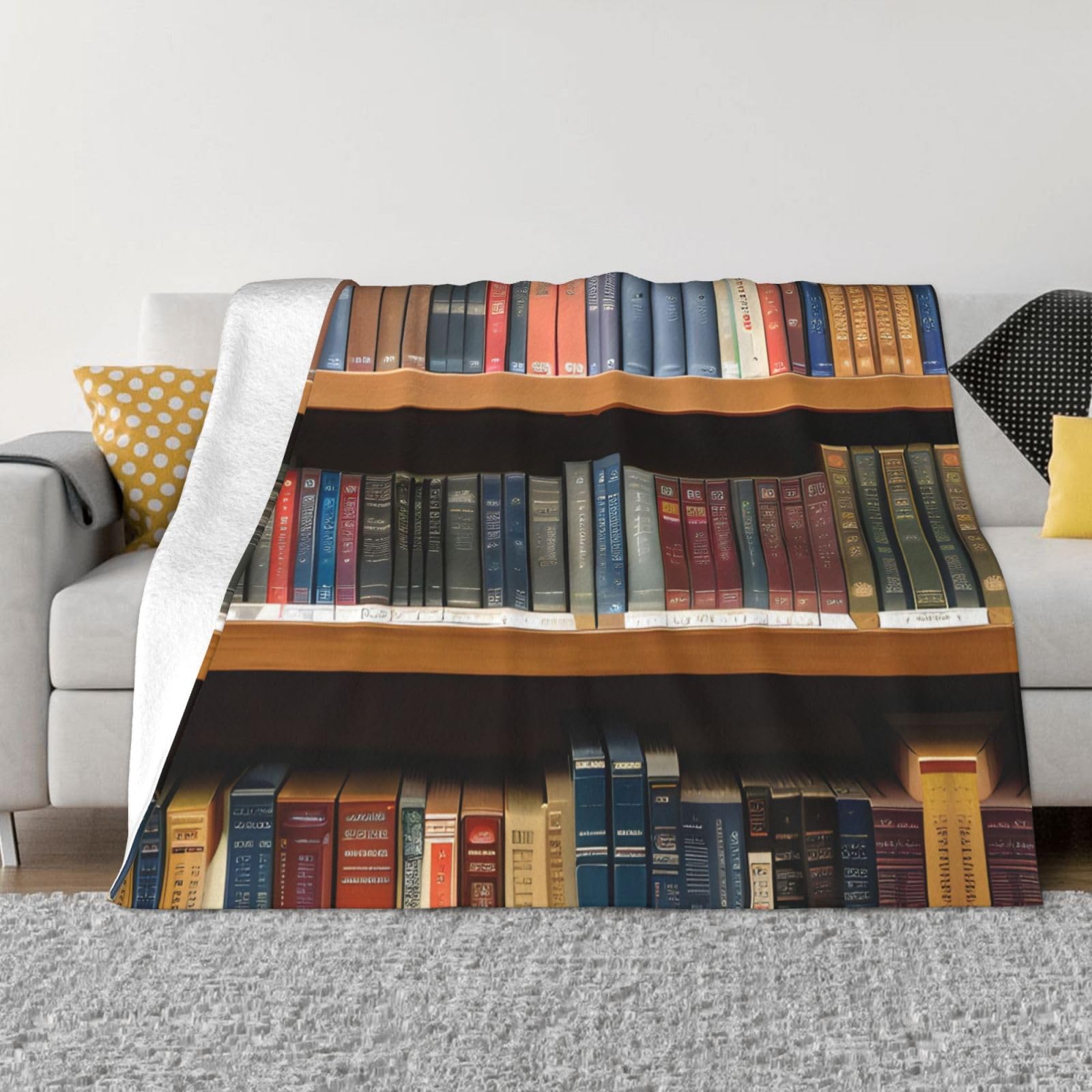 Couverture polaire flanelle plaid doux contre le froid sur lit et canapé