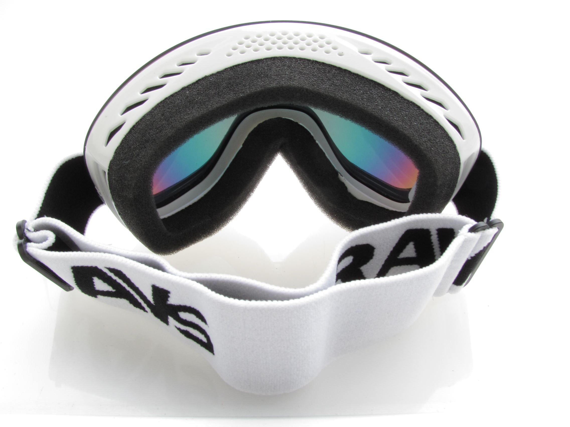 RAVS Sci e Snowboard Occhiali Doppia, Vetro Casco Compatibile, Tutte Le Stagioni - Completamente specchiato