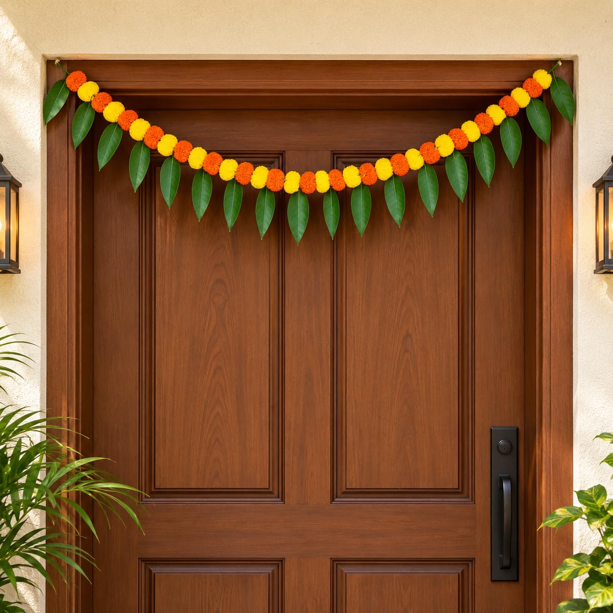 Mango Leaf Toran - Diwali & Navratri Door Decor -4
