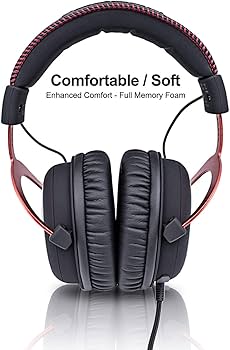 Amazon | 交換用イヤーパッド、HyperX Cloud II/Cloud Pro
