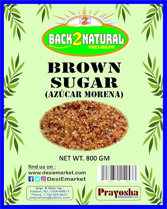 Back2Natural Brown Sugar - 800gm