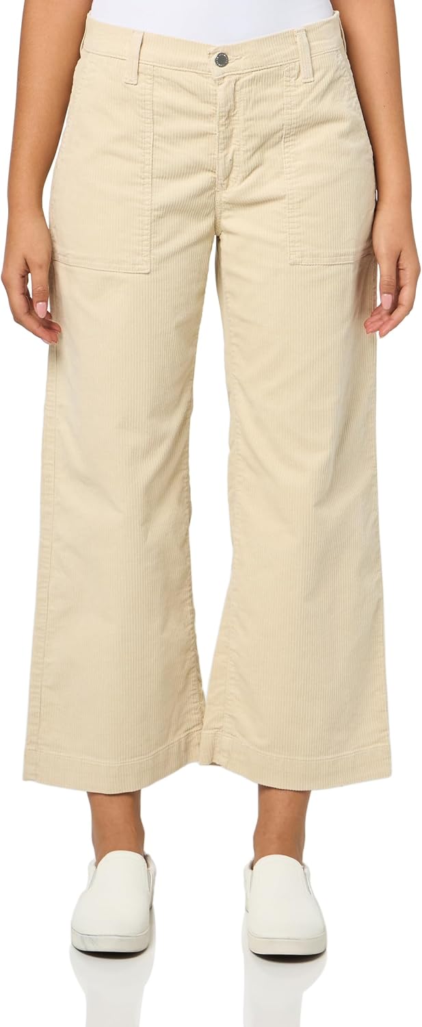 Women's Saige Mid Rise Wide Leg Jean