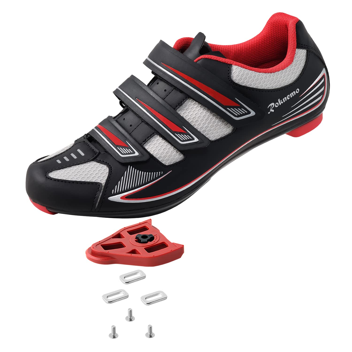 Chaussures de vélo de route - Solides, légères et aérées pour adulte