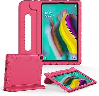 Kids Case for Samsung Galaxy Tab S5e 10.5'' Released 2019 Tablet Models (SM-T720/SM-T725/SM-T727), Shockproof Light Weight EVA Kids Friendly Protection Handle Stand Cover for Boys and Girls