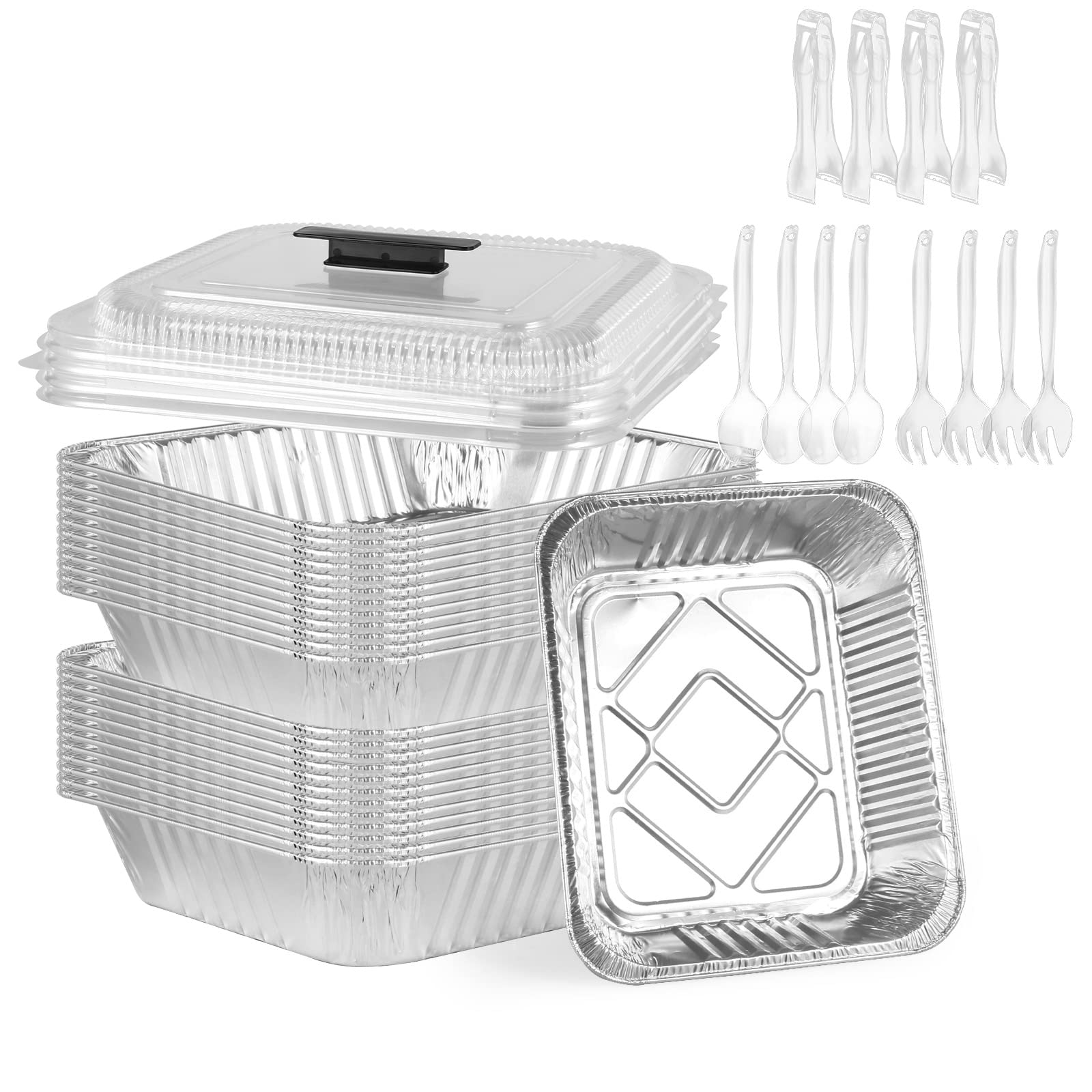 Buy Restlrious 72 Piecs Chafing Dish Set Disposable Aluminum Foil