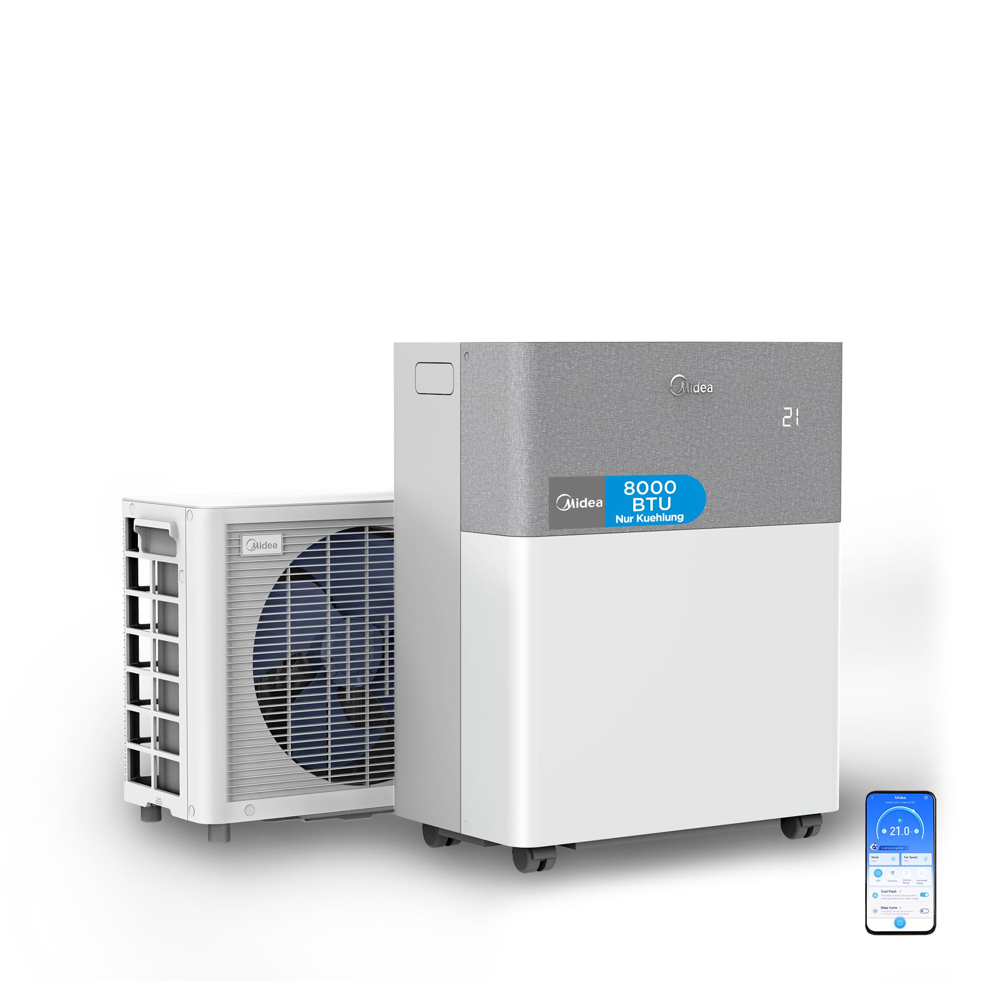 MIDEA Porta Split Cool Mobile Split-Klimaanlage