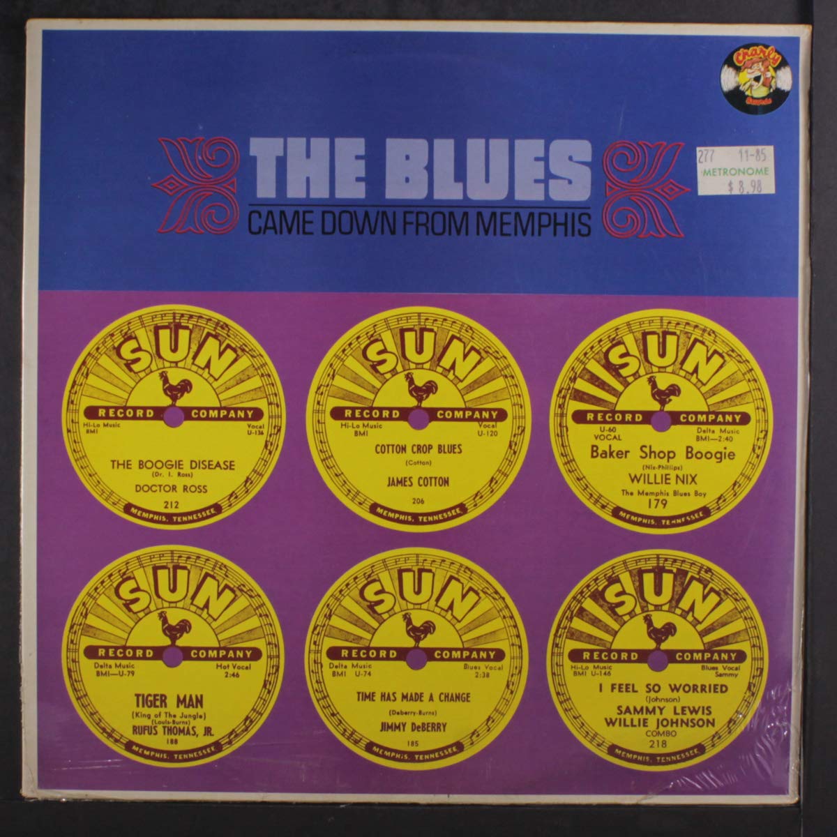 the blues came down from memphis LP