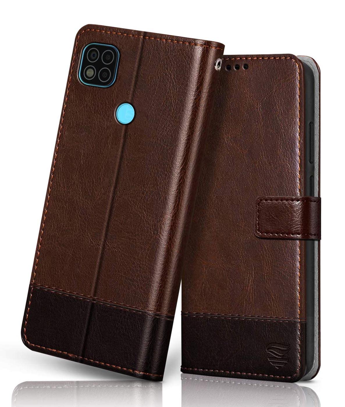 FLIPPED Vegan Leather Flip Case - Redmi 9, Poco C31 -12