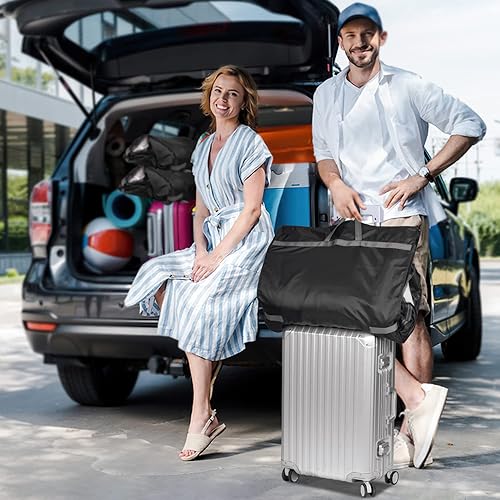 Miniatura 5 de MISSLO Paquete de 3 bolsas de ropa de 43 pulgadas + 3 bolsas de ropa de 60 pulgadas