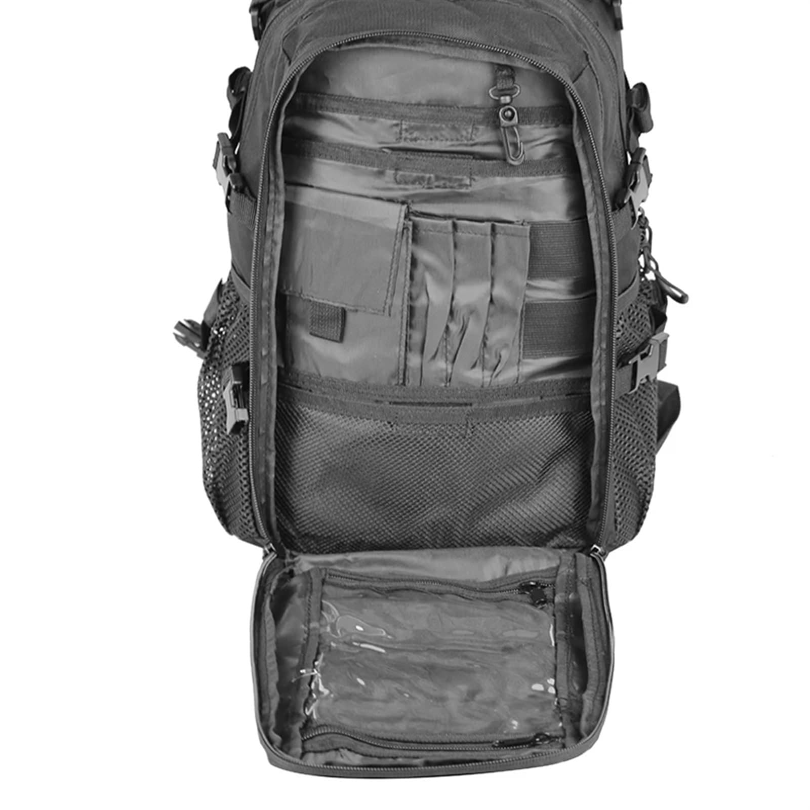 Wanderrucksack Outdoor-Reisen Wanderrucksäcke Camping Klettern Taschen Rucksack for Männer Frauen Outdoor-Sport-Rucksäcke(Grey)