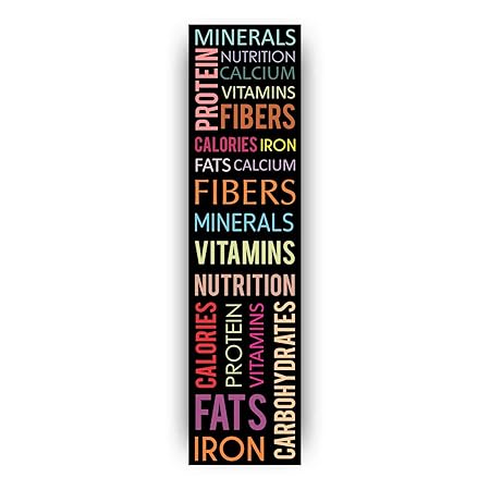 TheYaYaCafe Fabric Healthy Food and Fruits Printed Table Runner (Multicolour)