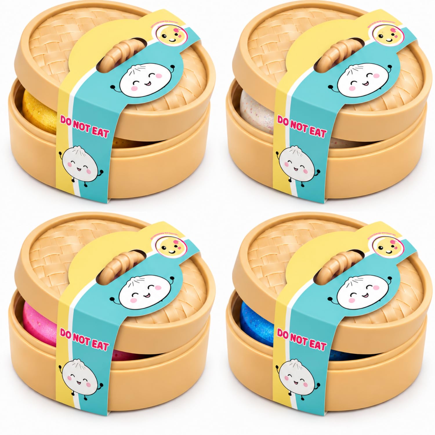 4 Stück Mystery Dumpling Squishy XXL