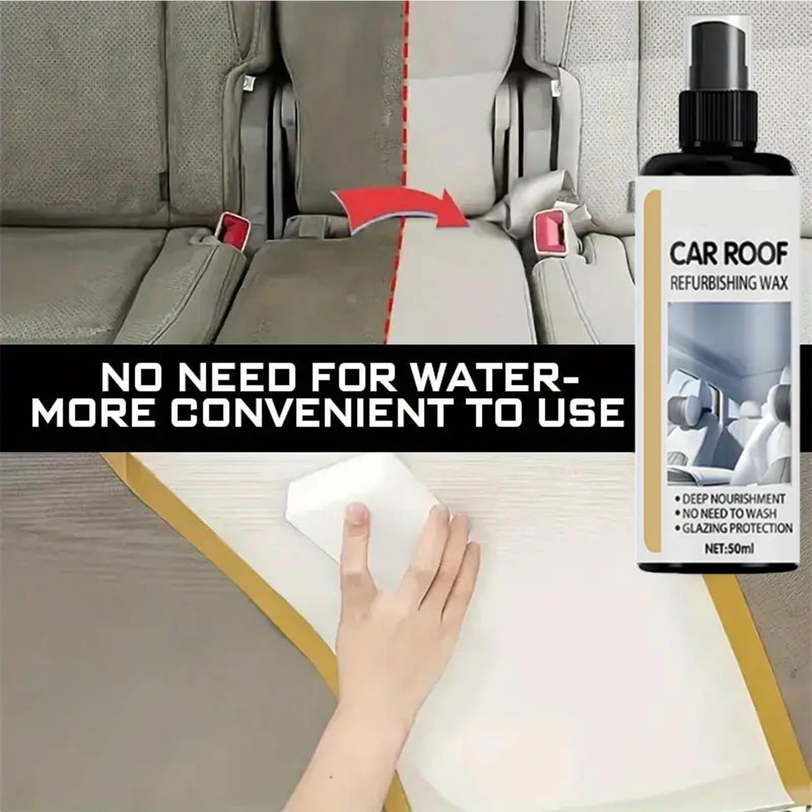 Générique Spray Restaurator per Trim Auto,Ristrutturazione Nutriente | Spray Ristrutturazione per Trim Auto,per Berlina Camion Tetto Cruscotto Console Centrale Maniglie