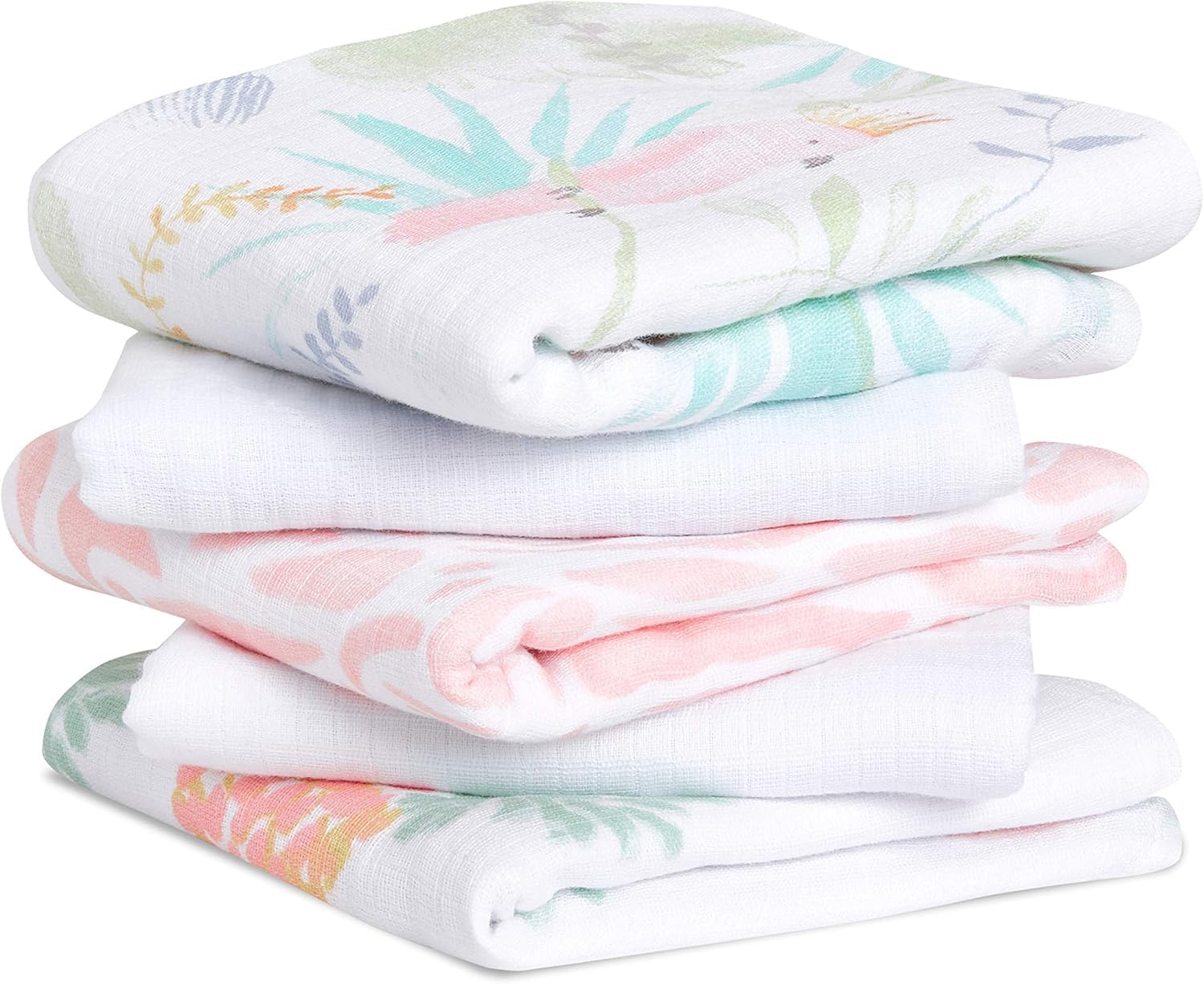 aden anais Boutique Musy Squares, 100% organic cotton aden anais Boutique Musy Squares, 100% organic cotton