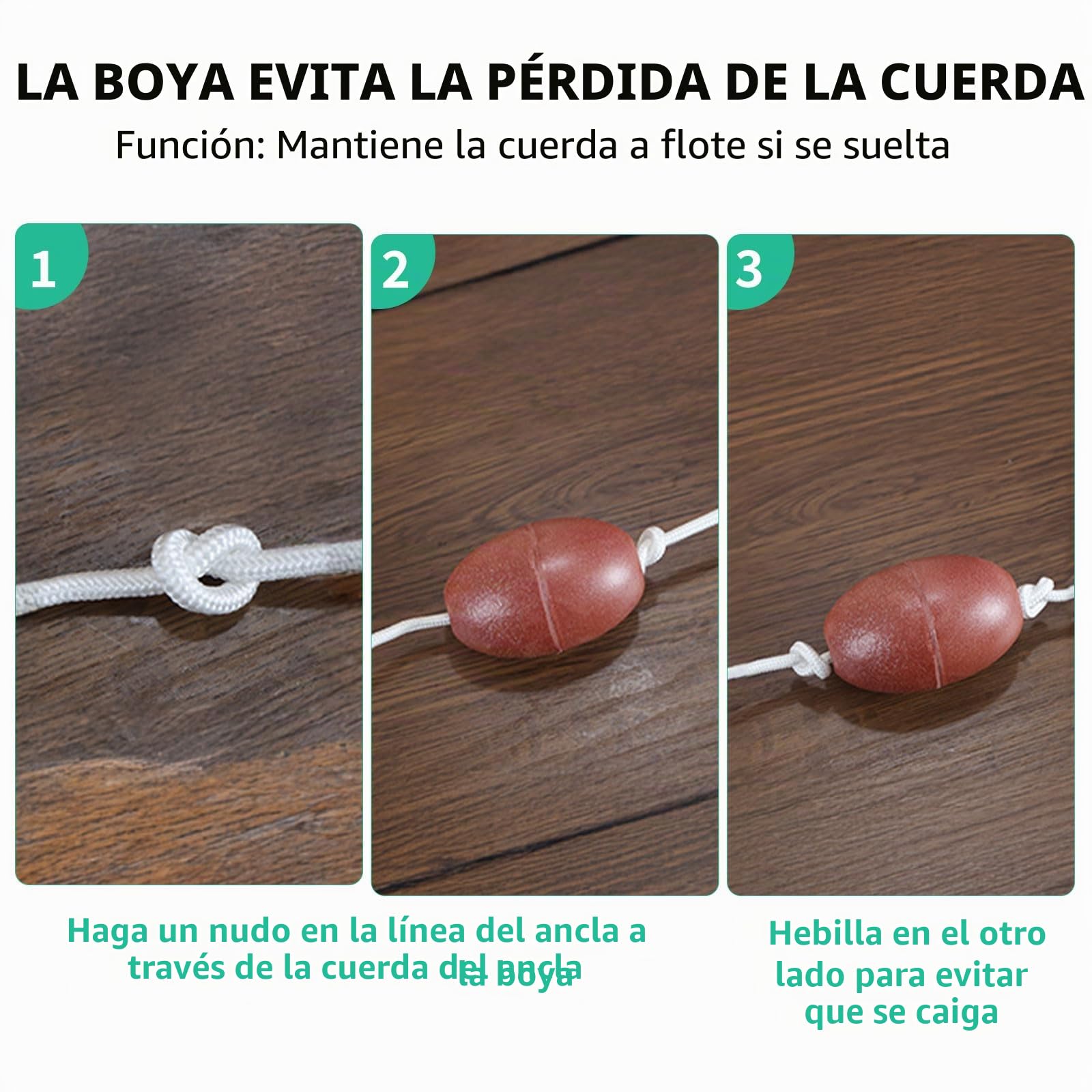 SWAWIS Ancla Kayak Ancla Barco 1,5 kg Accesorio para Barcos Ancla Plegable Sup con 20M de Cuerda de Ancla, Boya y Bolsa de Almacenamiento para Kayaks, Canoas y Motos Acuáticas