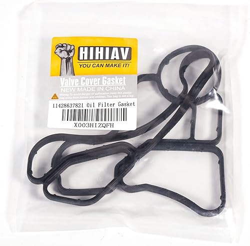 Miniatura 6 de 11427525335 para BMW 328I 3.0L Junta de enfriador de aceite 11427537293 Junta de filtro de aceite BMW X3 X4 X5 Z4 128i 323i 328xi 528xi 528i 530I