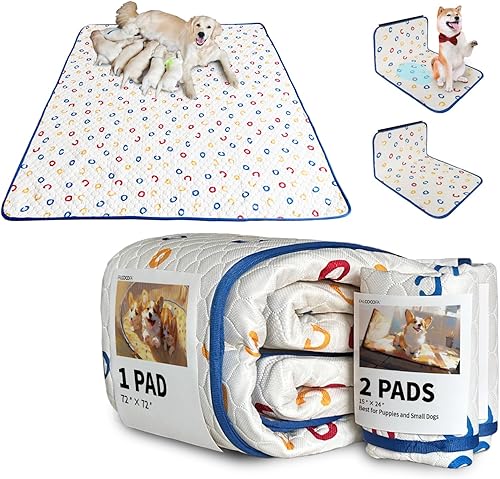 FALCOFA Almohadilla de parto de ala ancha, almohadillas lavables para orina para perros, añade absorción adicional a 24 horas de protección, 1 disponible en Yaxa Peru