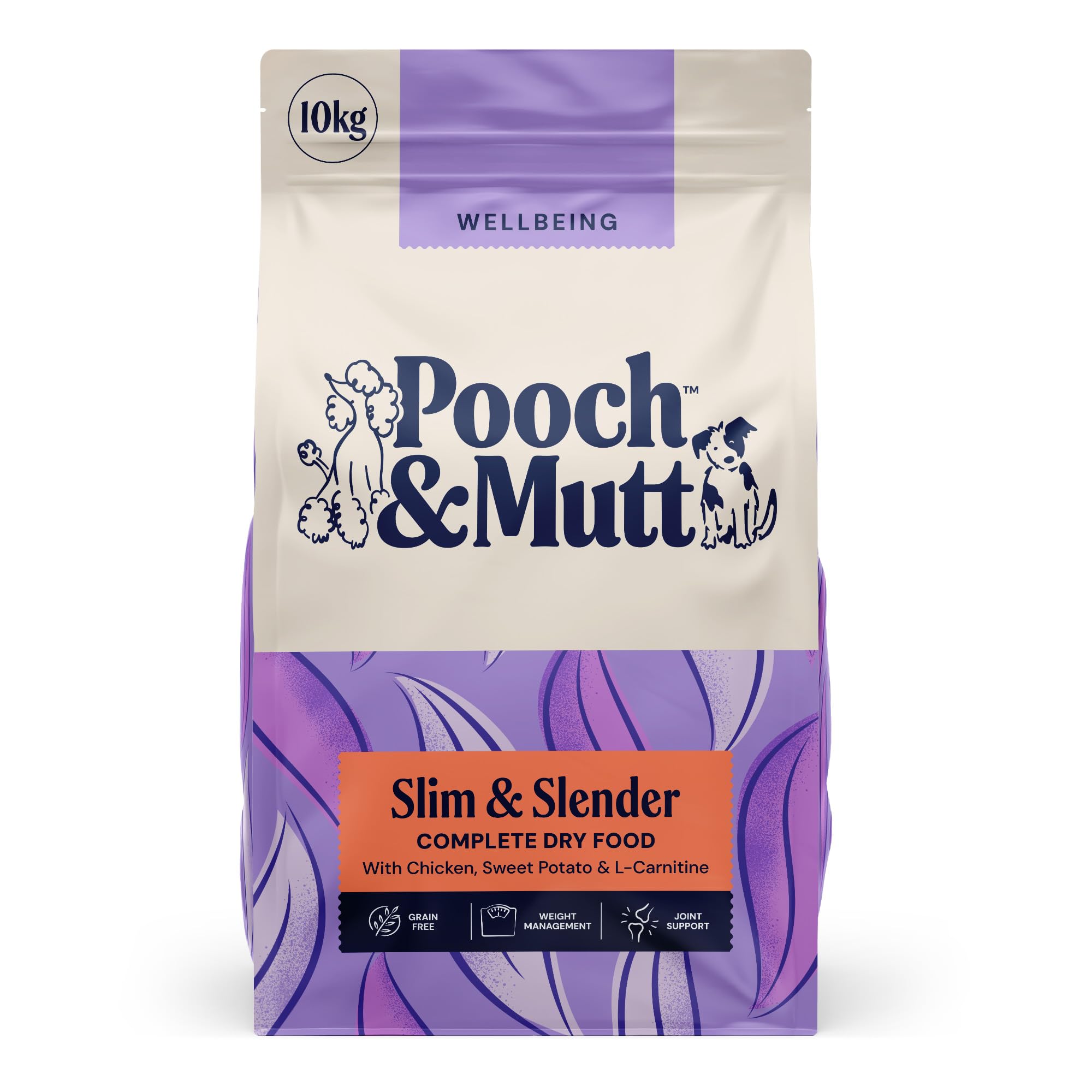 Slim & Slender, Complete Dry Dog Food (Grain Free), Chicken and Sweet Potato