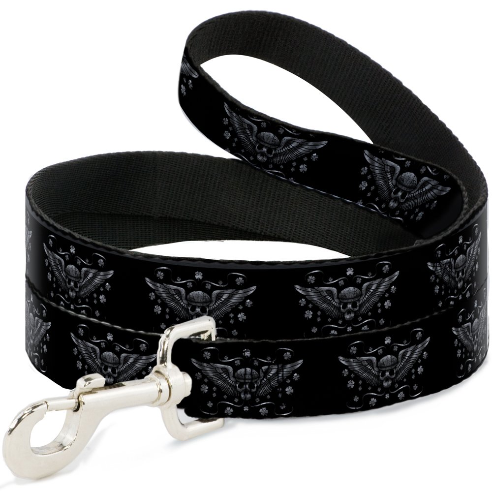 Laisse I Love House Music Buckle Down large 3,8 cm pour gros chien tirant