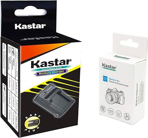 Miniatura 5 de Kastar Batería + cargador de repuesto para Sony CyberShot DSC-N1 N2 DSC-T100 DSC-T20 DSC-W170 DSC-W210 DSC-W220 DSC-W230 DSC-W290 DSC-W30 DSC-W35