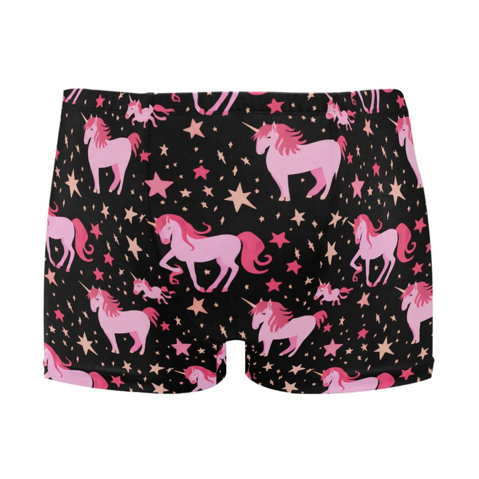 Mens Swimwear Pink Unicorns Short Swim Trunks Square Lg Swimsuit Bathing Suits for Men L 202c1593