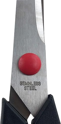 Miniatura 3 de Clipco Tijeras de acero inoxidable con mango ergonómico (paquete de 30)