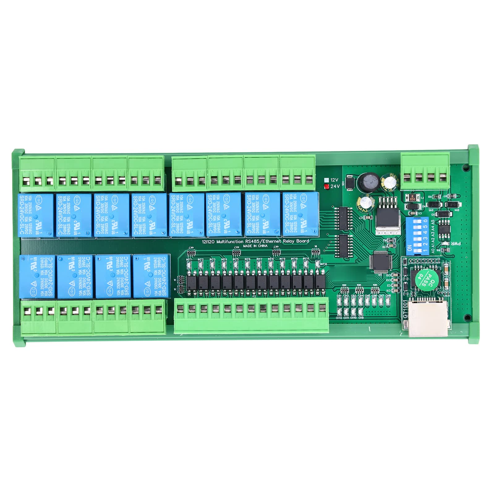 Moduł Przełącznika Przekaźnika, 12 DIO, 24 V RTU IP PLC