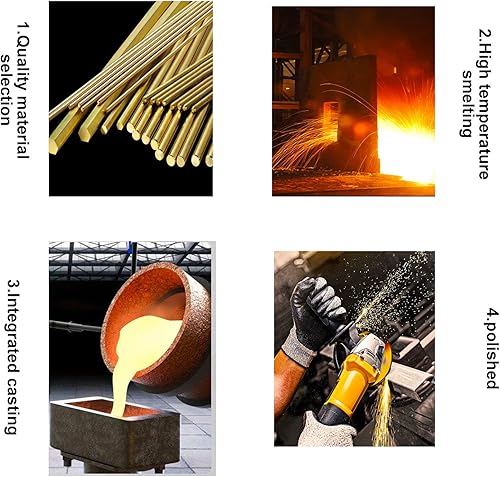 Miniatura 6 de AOPANDA Adaptador de manguera de jardín, lengüeta de 34 pulgadas x 34 pulgadas macho GHT rosca macho manguera de agua de latón macizo, conector de