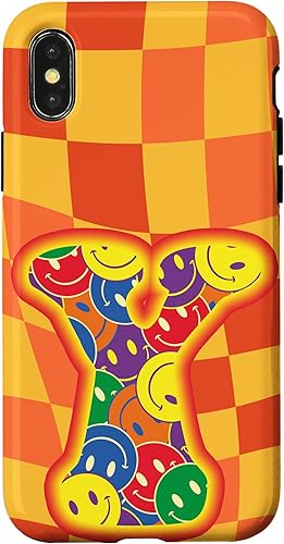 Miniatura 7 de iPhone 12 Pro Max Groovy Retro Happy Pride Letter Y Initial Name Monogram Bi Case