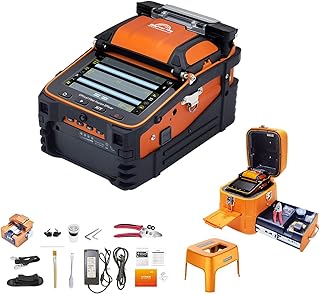 Signal fire New Model AI-9 Fusion Splicing Six Motor Core Alignment Fiber Fusion Splicer Automatic FTTH Fiber Optical Welding Splicing 5S Heating 15S