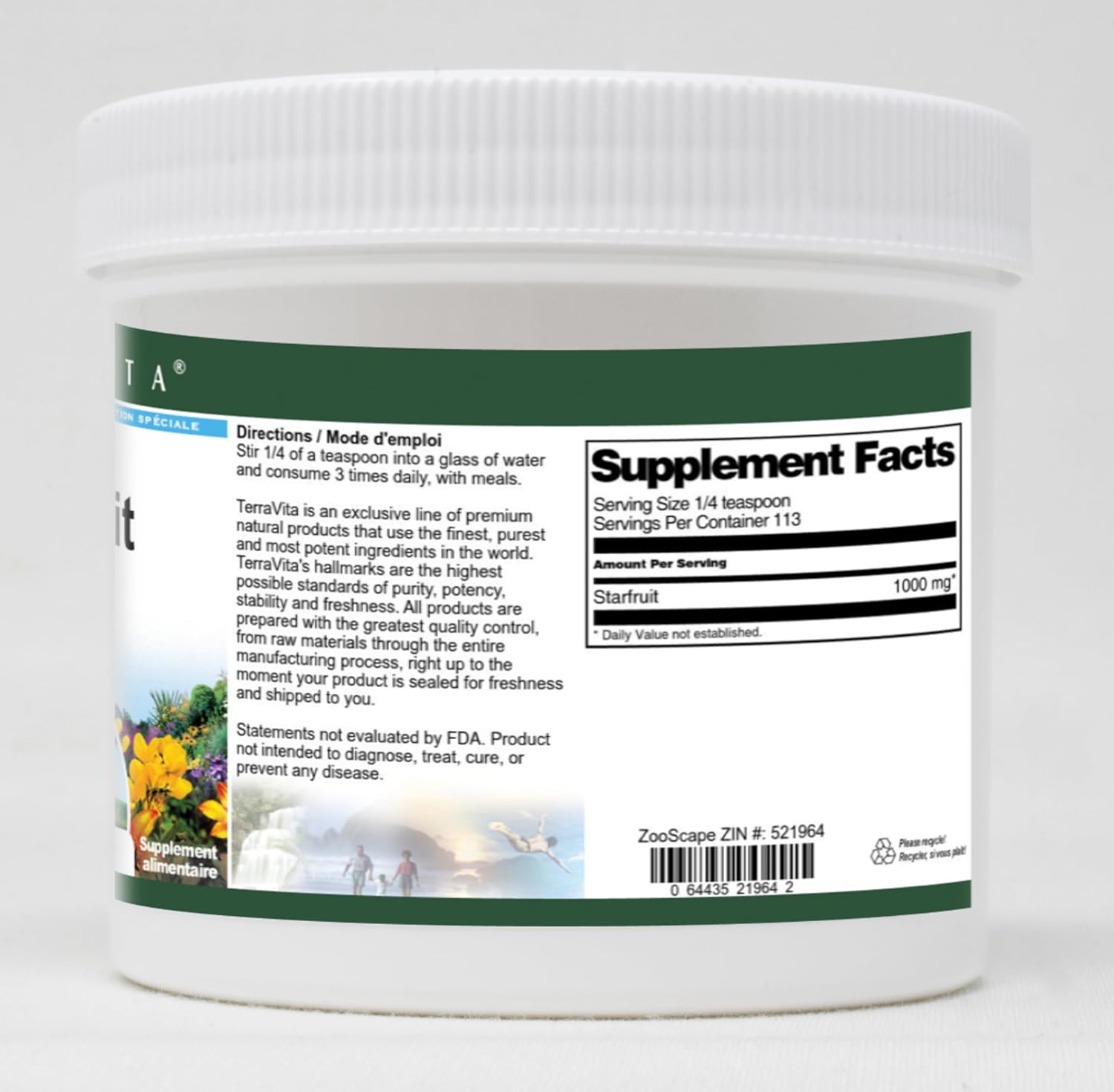 Starfruit Powder (4 oz, ZIN: 521964)