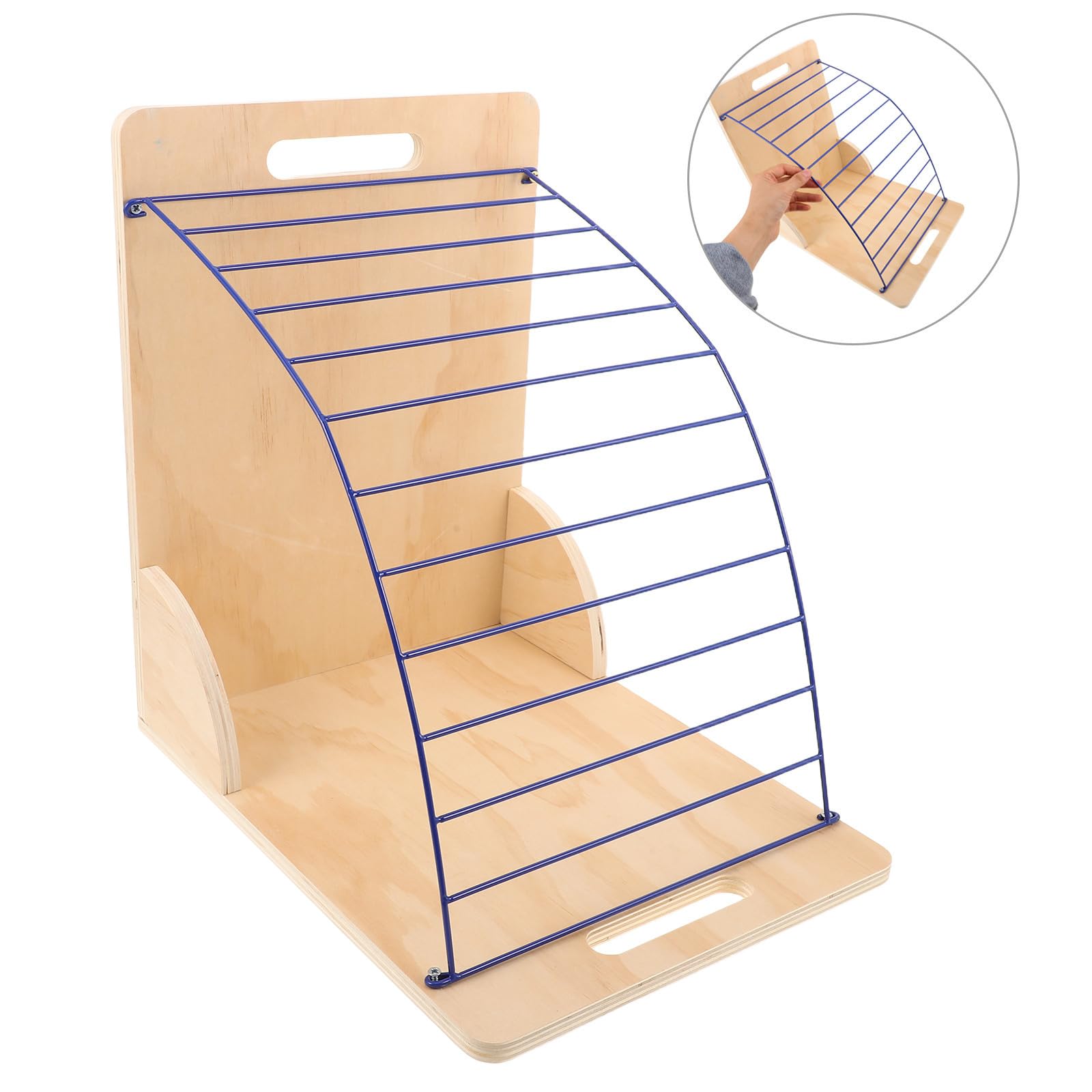 PLAFOPE Organizer Struttura Multicomparto e Ripiani Ampliati Documenti a 12 Strati in Legno Design Moderno e Funzionale per Facile Archiviazione e Accesso per Ufficio e Aula