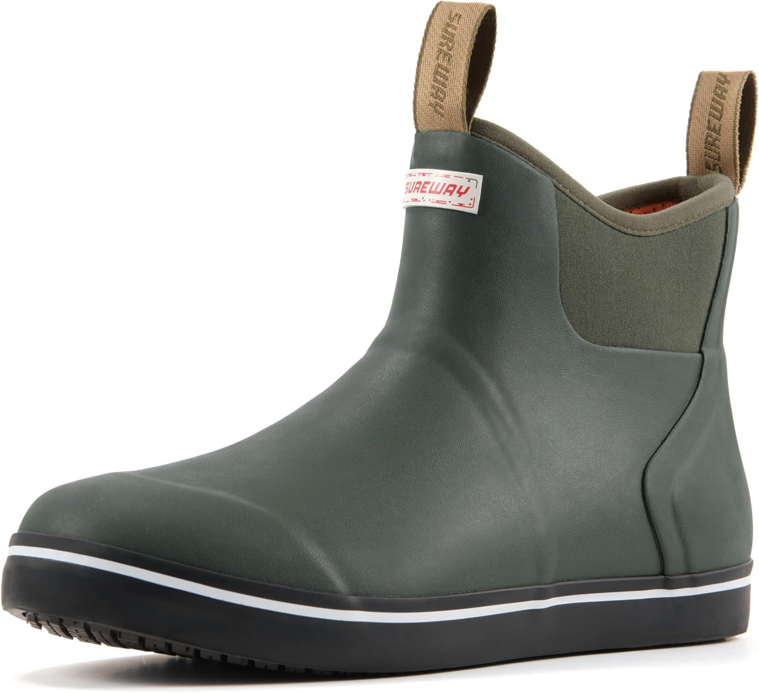 SUREWAY Men's Fishing Boots - Waterproof Non-Slip Soles