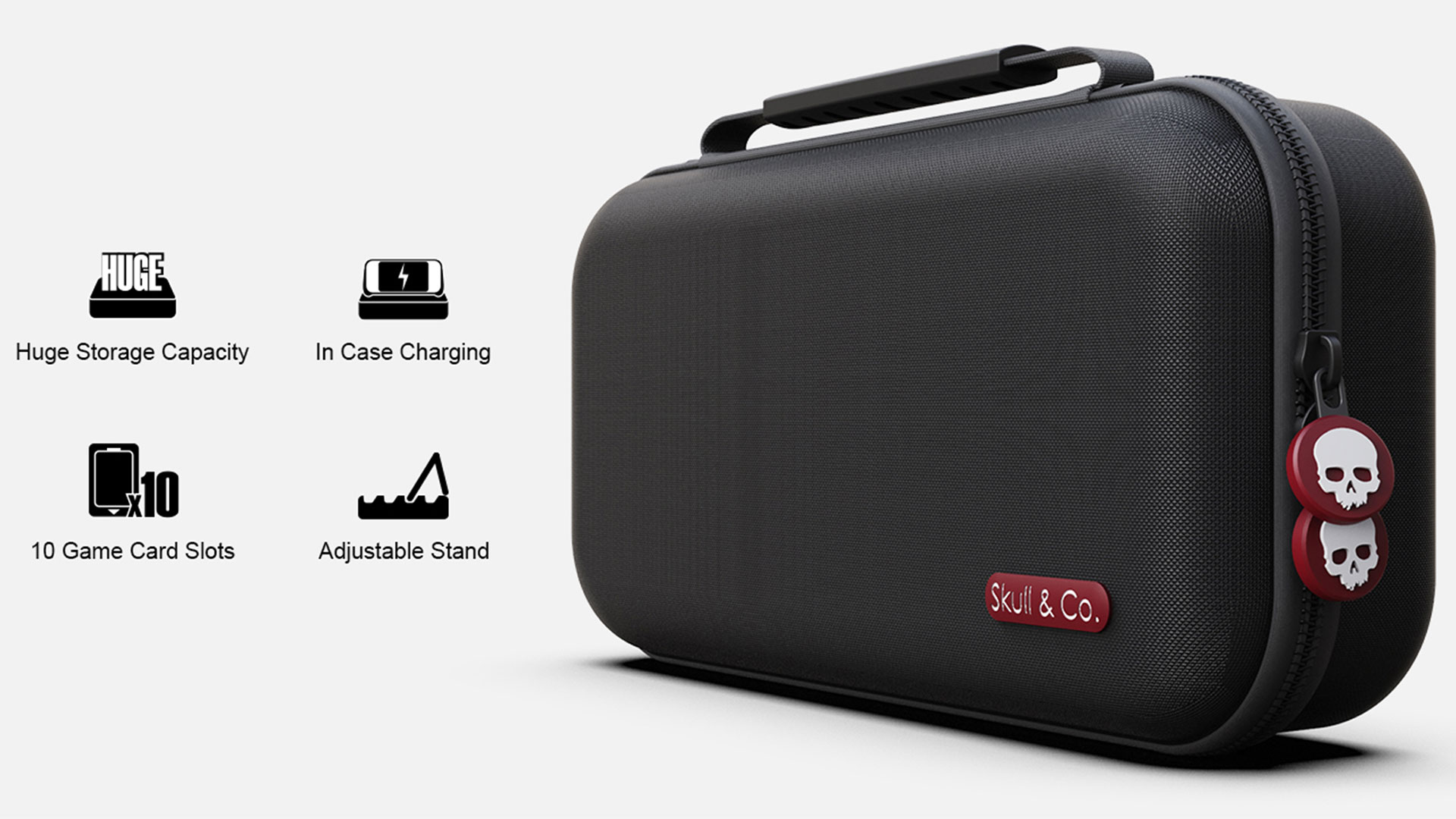 Skull & Co. Maxcarry Case for NeoGrip, GripCase Crystal: Portable
