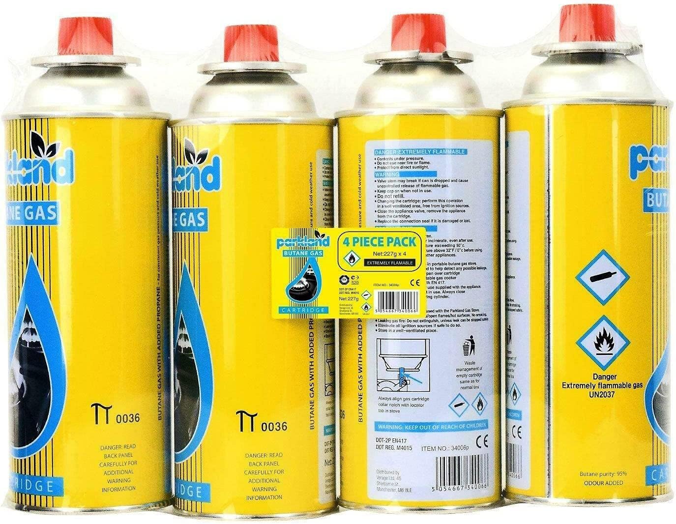 Aspire Decor BUTANE GAS BOTTLES CANISTERS FOR COOKER CAMPING HEATER BBQ