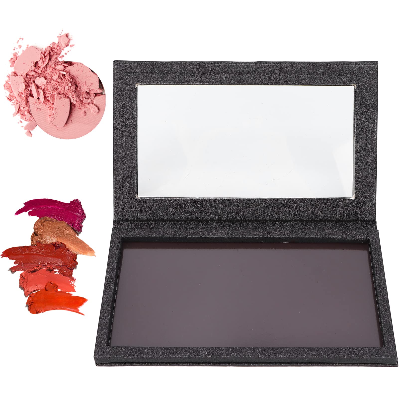 Sonew Tavolozza Magnetica Professionale, Stoccaggio Rossetto Ombretto Scatole Espositori Vuoti per Trucco Fai Te, Tavolozza Ombretti Aggiornata Stoccaggio Trucco Pallete Vuota Extra Large