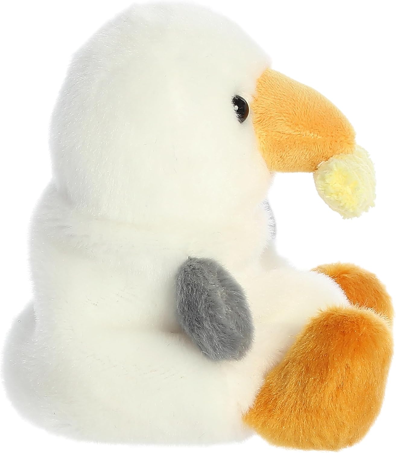 Aurora® Adorable Palm Pals™ Buoy Seagull with Fry™ Stuffed Animal - Pocket-Sized Play - Collectable Fun - White 5 Inches