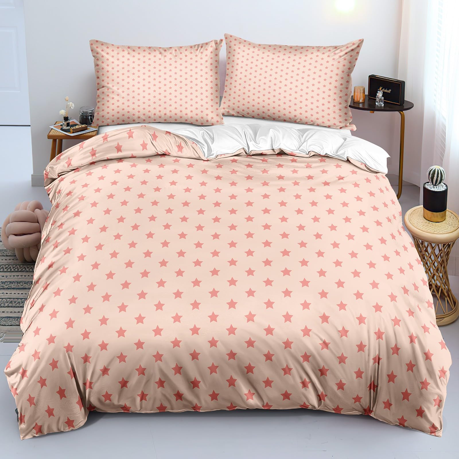 Housse de couette 150x200 avec fermeture éclair parure de lit microfibre
