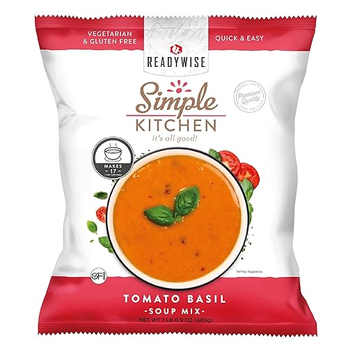 Vista 57 de READYWISE - Cocina simple, macarrones y queso, 16 porciones por paquete, MRE, vegetariano, senderismo, artículos esenciales de campamento