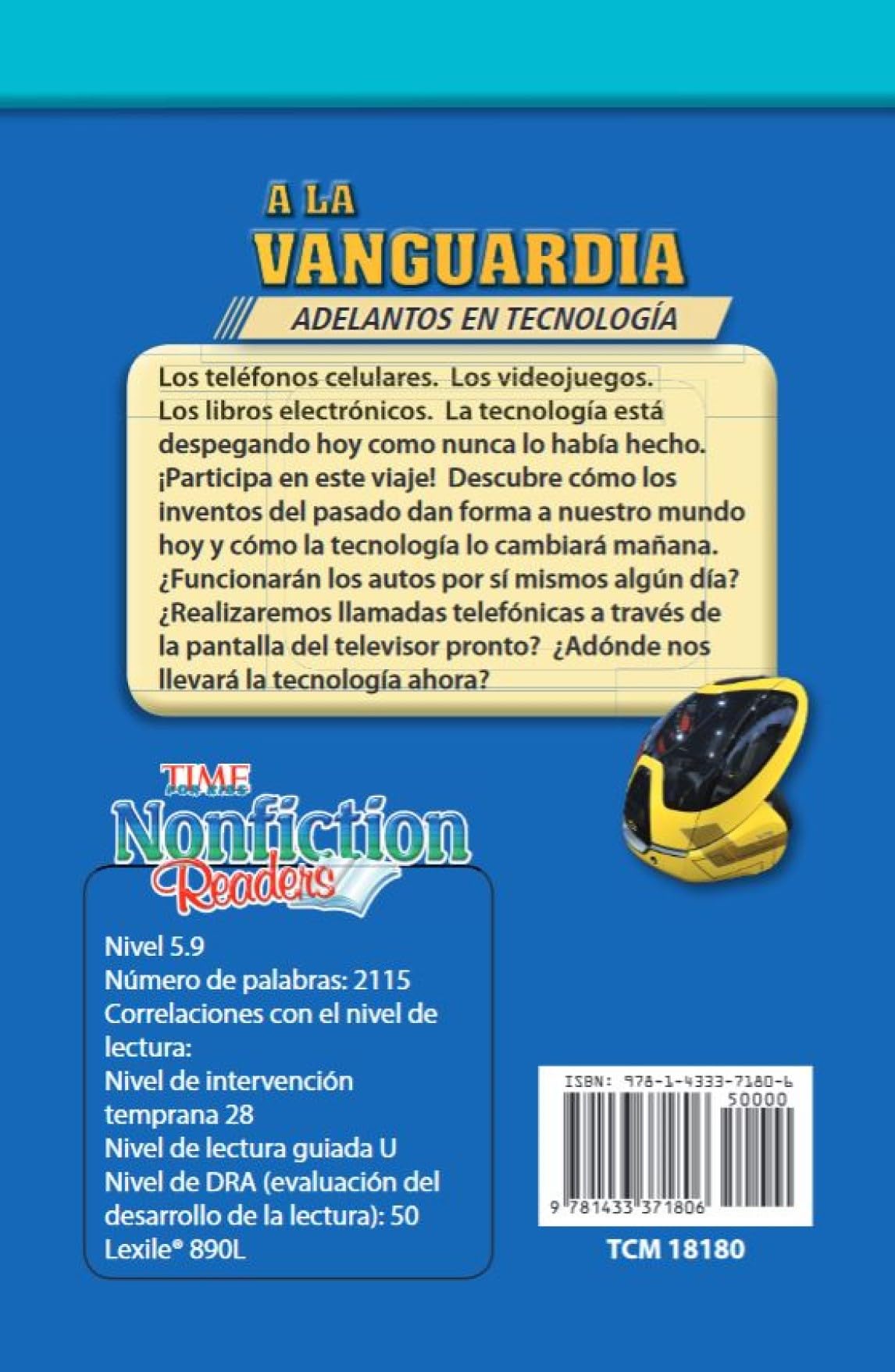 Time for Kids Informational Text Grade 5 Spanish 30-Book Set (Time for Kids Nonfiction Readers): Challenging Set (Teacher Created Materials Library Set)