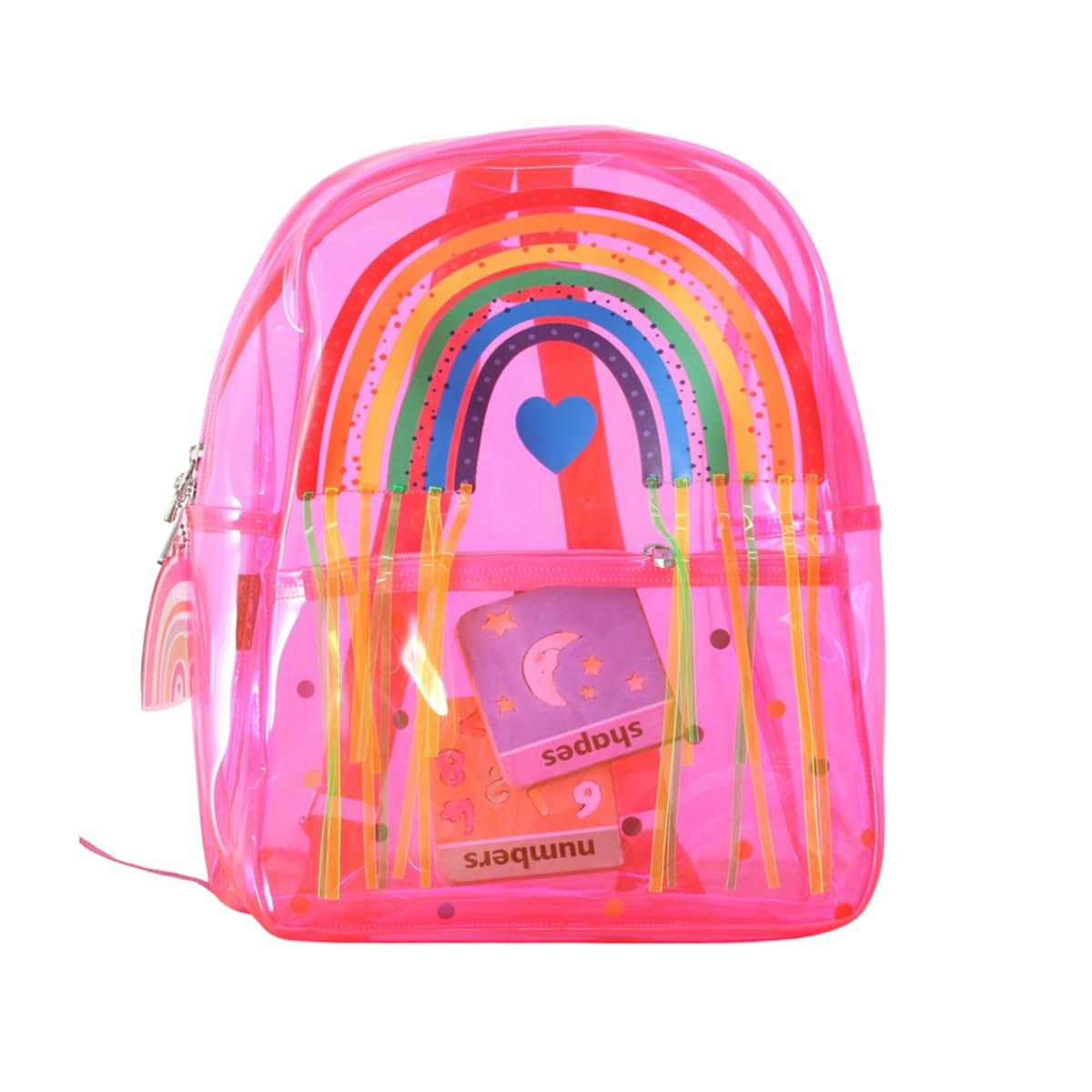 ROSADA Personalized Rainbow Jelly Backpack