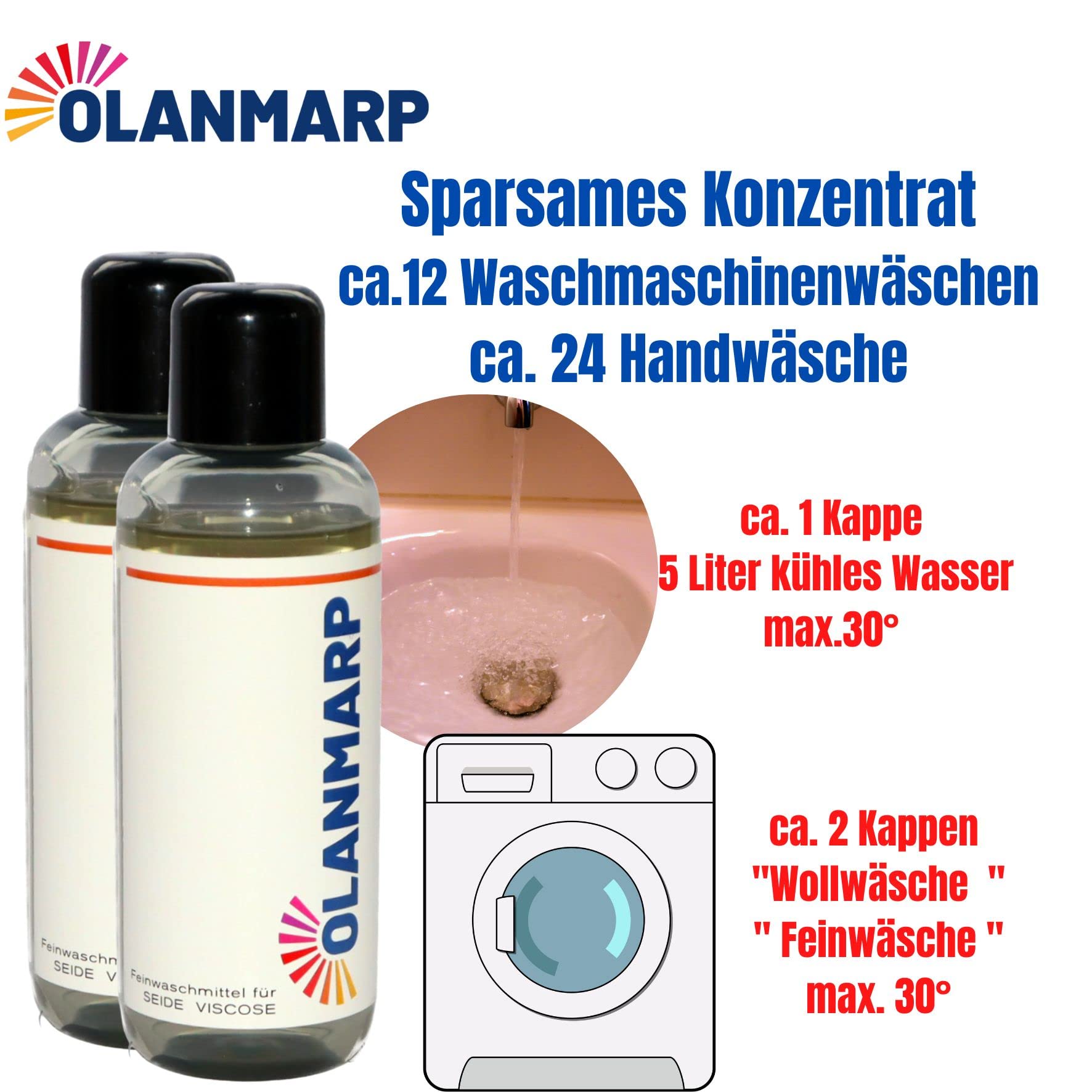 Seidenwaschmittel Konzentrat für Seide & Viskose (480ml)
