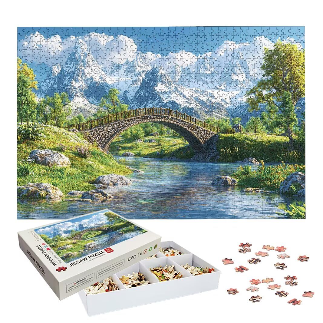 Puzzle Most Puzzle 5000 sztuk dla dorosłych, prezent dla kobiet/mężczyzn